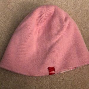 Reversible north face winter hat